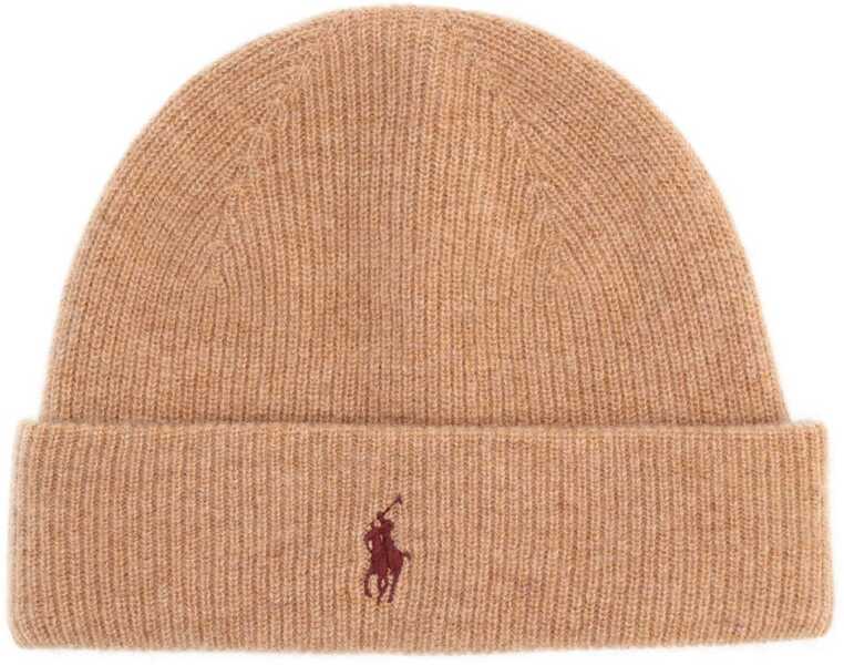Caciuli Ralph Lauren Cashmere Beanie BEIGE Barbati (BM 19452875) 1