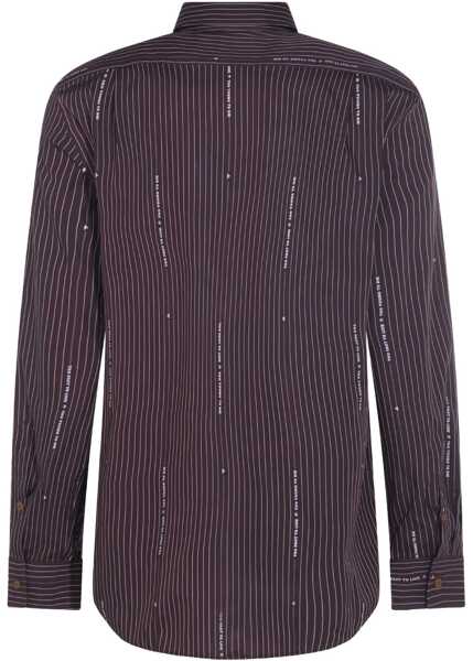 Camasi casual Vivienne Westwood Shirt Krall BORDEAUX Barbati (BM 19452881) 2