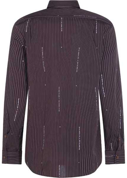 Camasi casual Vivienne Westwood Shirt Krall BORDEAUX Barbati (BM 19452881) 3