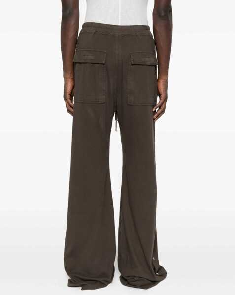 Pantaloni casual Rick Owens Pants Pusher BROWN Barbati (BM 19452896) 4