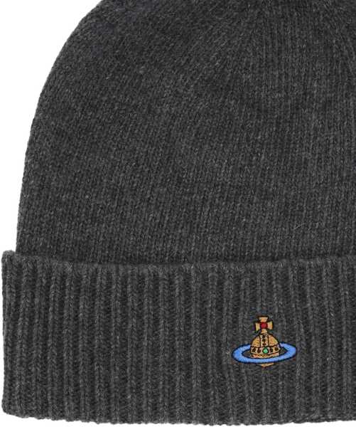 Caciuli Vivienne Westwood Cashmere Beanie GREY Femei (BM 19452908) 2