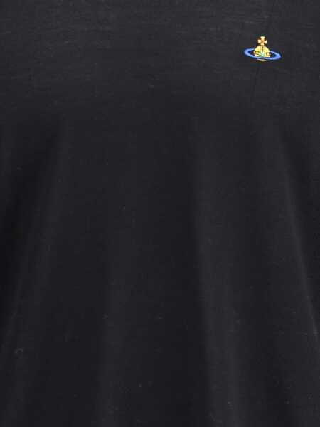 Pulovere casual Vivienne Westwood Alex Jersey With Logo BLACK Barbati (BM 19452914) 3