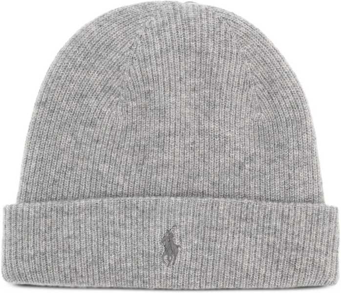 Caciuli Ralph Lauren Cashmere Beanie GREY Barbati (BM 19452932) 1