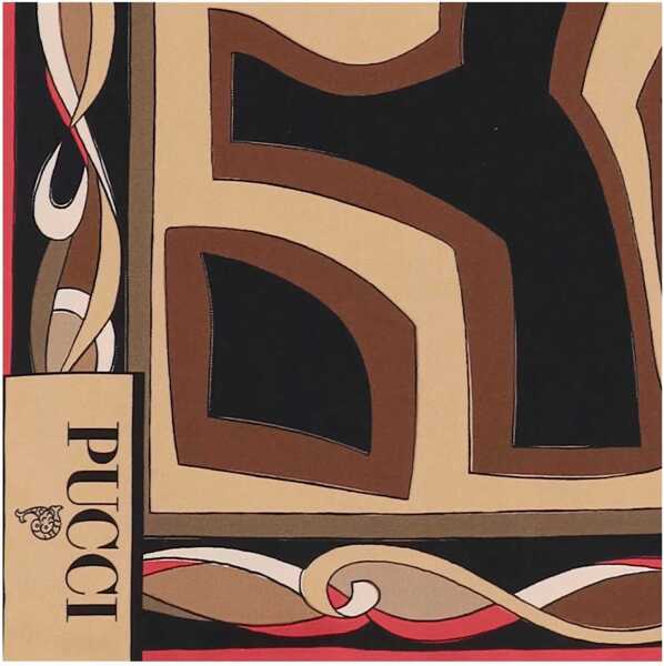 Esarfe PUCCI Silk Scarf GOLD Femei (BM 19452947) 2