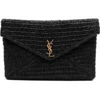 Genti mini Raffia Clutch Bag Femei