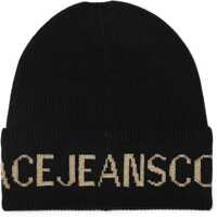 Caciuli pentru Barbati - Caciuli Versace Jeans Couture Wool And Acrylic Beanie BLACK Barbati (BM 19452980) - B-mall.ro