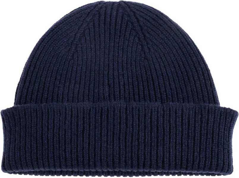 Sepci Paul Smith Cashmere And Wool Cap BLUE Barbati (BM 19452995) 2