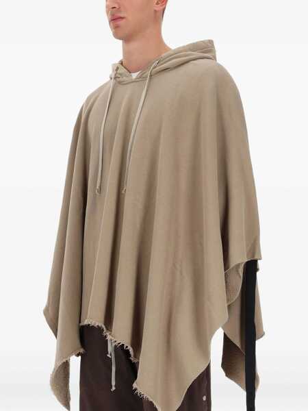 Trenciuri Rick Owens Cape With Hood IVORY Barbati (BM 19452998) 2