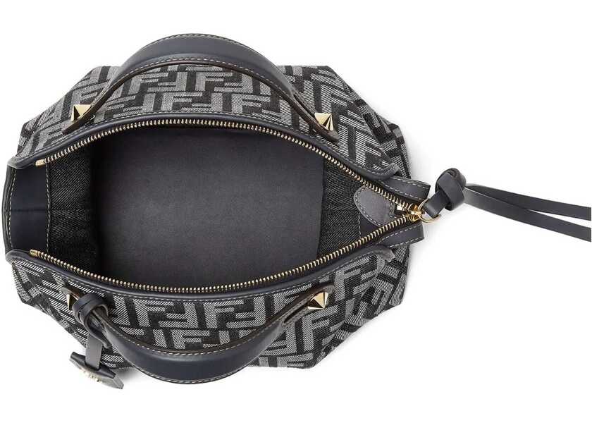 Genti de umar Fendi FF Denim Shoulder Bag NEROBLU NOTTEOS Femei (BM 19453202) 4