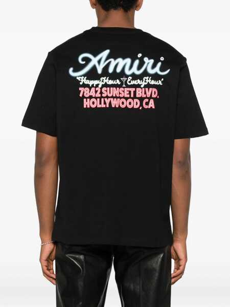 Tricouri AMIRI Neon Lights T-Shirt BLACK Barbati (BM 19453220) 3