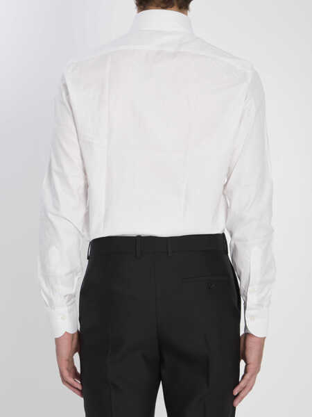 Camasi BORRIELLO Shirts WHITE Barbati (BM 19453226) 4