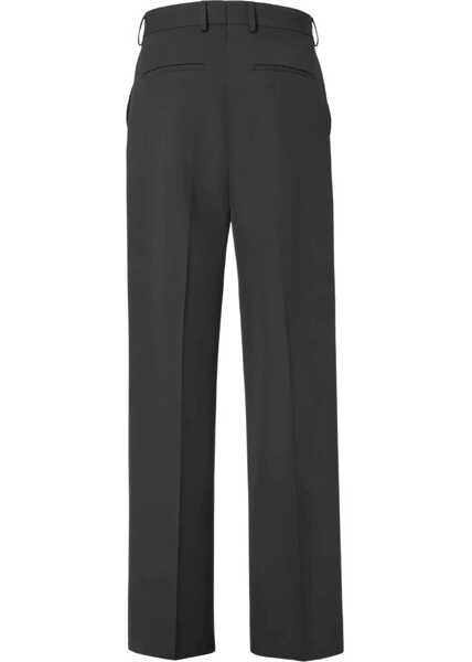 Pantaloni casual Fendi Wool Gabardine Trousers BLACK Barbati (BM 19453229) 2
