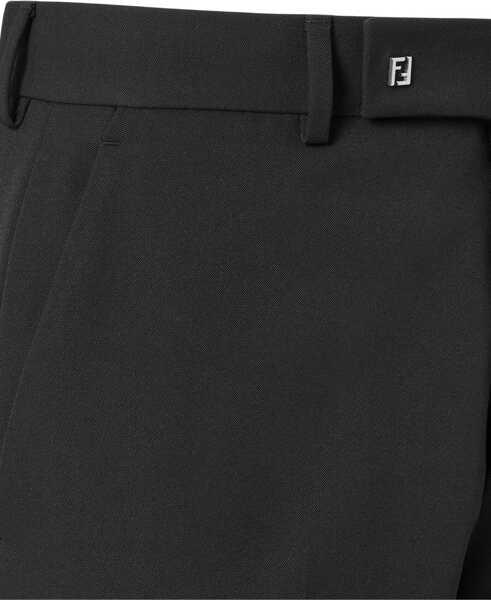 Pantaloni casual Fendi Wool Gabardine Trousers BLACK Barbati (BM 19453229) 3