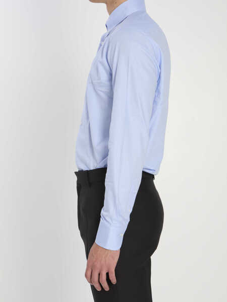 Camasi BORRIELLO Vomero Shirt LIGHT BLUE Barbati (BM 19453256) 3