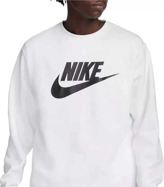 Hanorace Nike Sportswear Club Fleece White Barbati (BM 19453361) 3