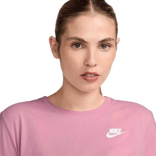 Tricouri Nike Sportswear Club Essentials Pink Femei (BM 19453373) 3