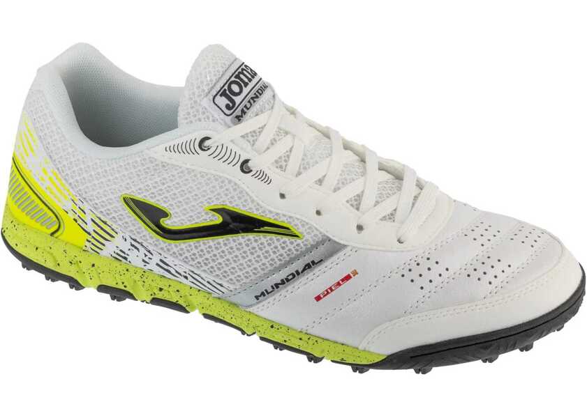 Ghete fotbal Joma Mundial 2502 TF White Barbati (BM 19453400) 1