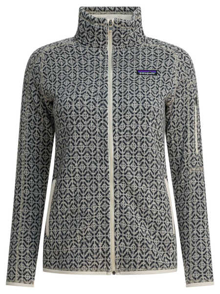 Hanorace Patagonia Better Sweater zippered sweatshirt Beige Femei (BM 19453470) 1