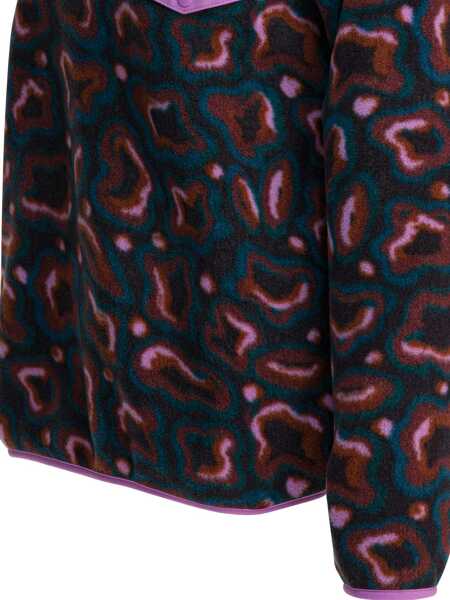 Hanorace Patagonia Lightweight Synchilla Snap-T Fleece Half Zip Sweatshirt Purple Femei (BM 19453473) 5