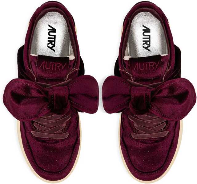 Sneakers AUTRY Medalist Low Sneaker BORDEAUX Femei (BM 19456580) 4