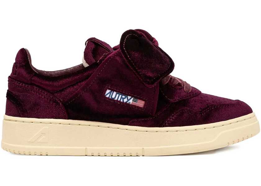 Sneakers AUTRY Medalist Low Sneaker BORDEAUX Femei (BM 19456580) 1