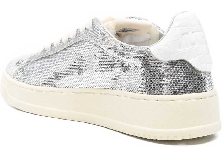 Sneakers AUTRY Dallas Low Sparkling Sneaker SILVER Femei (BM 19456613) 3