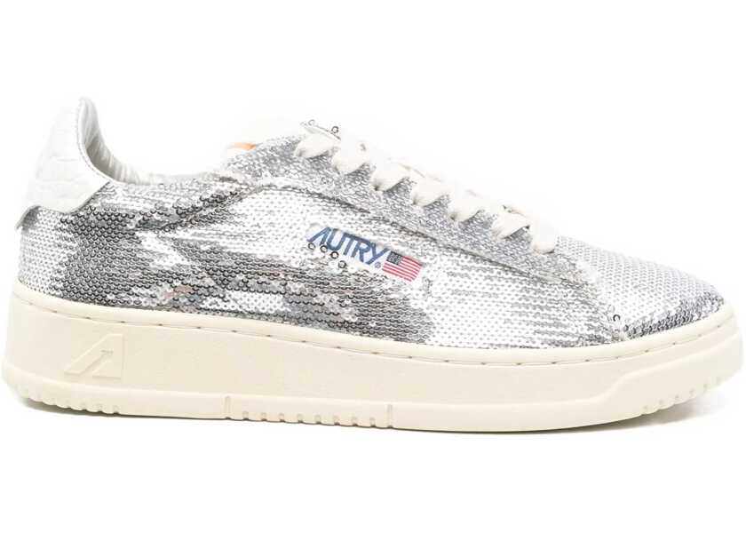 Sneakers AUTRY Dallas Low Sparkling Sneaker SILVER Femei (BM 19456613) 1