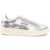 AUTRY "Dallas Low Sparkling" Sneaker SILVER