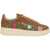 AUTRY "Dallas Low Floral" Sneaker BROWN