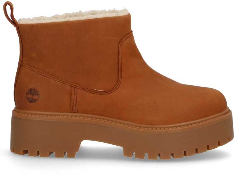 Cizme scurte Timberland Leather Boot BROWN Femei (BM 19456625) 1