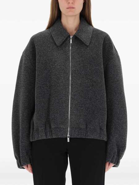 Jachete HELMUT LANG Bomber Shell GREY Femei (BM 19456655) 1