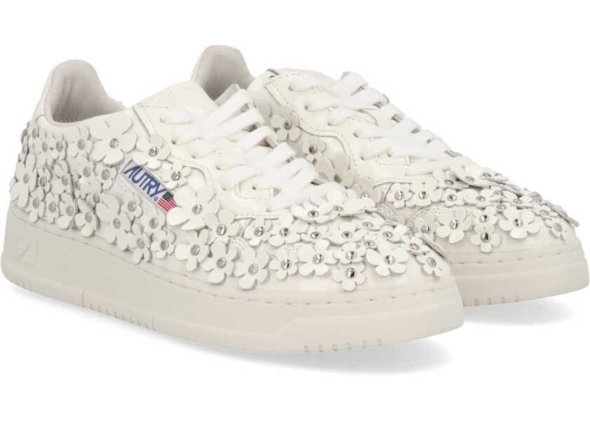 Sneakers AUTRY Medalist Low Blooming Sneaker WHITE Femei (BM 19456661) 2