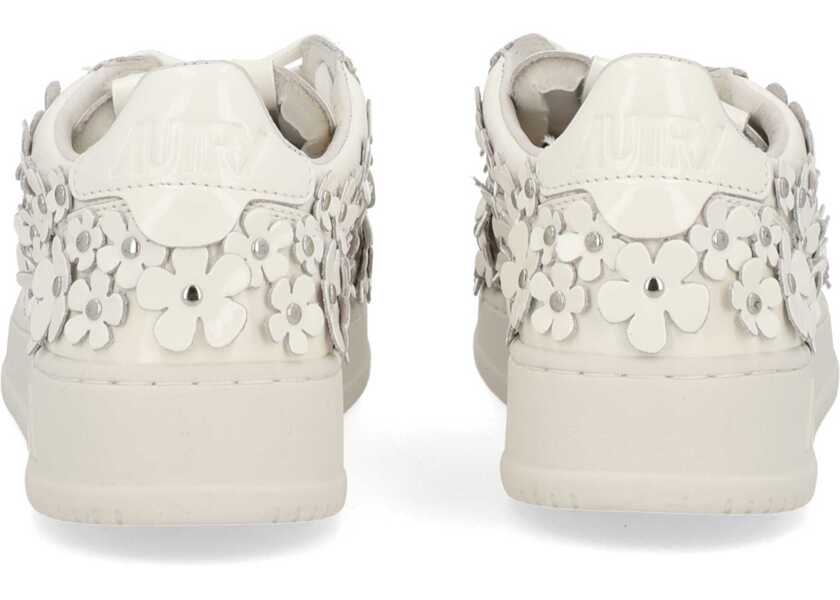 Sneakers AUTRY Medalist Low Blooming Sneaker WHITE Femei (BM 19456661) 4