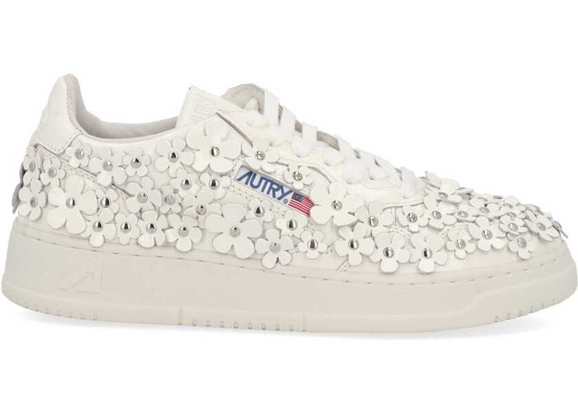 Sneakers AUTRY Medalist Low Blooming Sneaker WHITE Femei (BM 19456661) 1