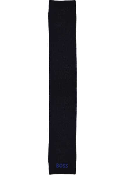 Esarfe Hugo Boss Scarf Elios BLUE Barbati (BM 19456682) 2