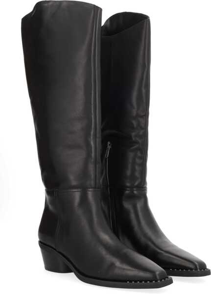 Cizme scurte ASH Harpo Western Boot BLACK Femei (BM 19456751) 2