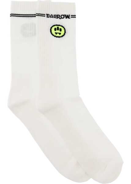 Sosete BARROW Socks With Logo WHITE Femei (BM 19456790) 1