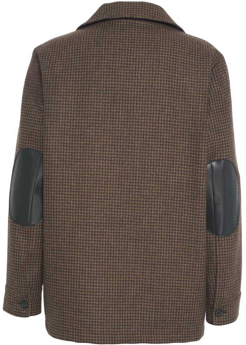 Sacouri Department Five Blazer with houndstooth pattern Brown Barbati (BM 19456922) 3