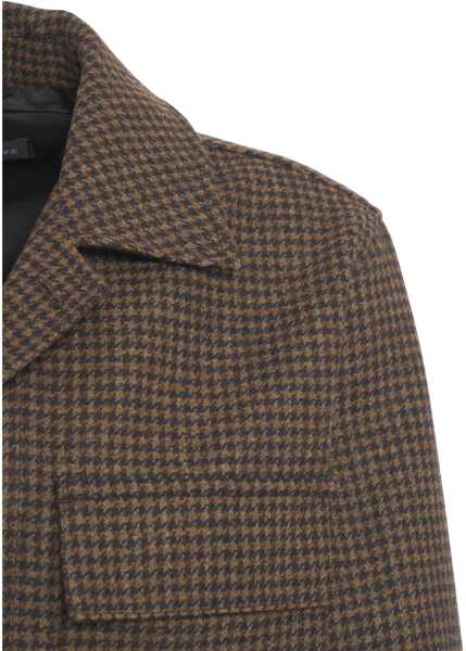 Sacouri Department Five Blazer with houndstooth pattern Brown Barbati (BM 19456922) 4