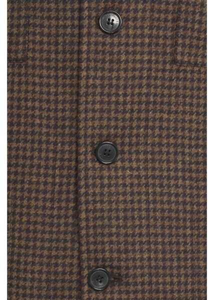 Sacouri Department Five Blazer with houndstooth pattern Brown Barbati (BM 19456922) 5