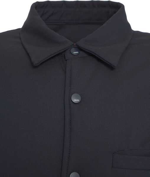 Jachete Cruna Padded overshirt Blue Barbati (BM 19456931) 4