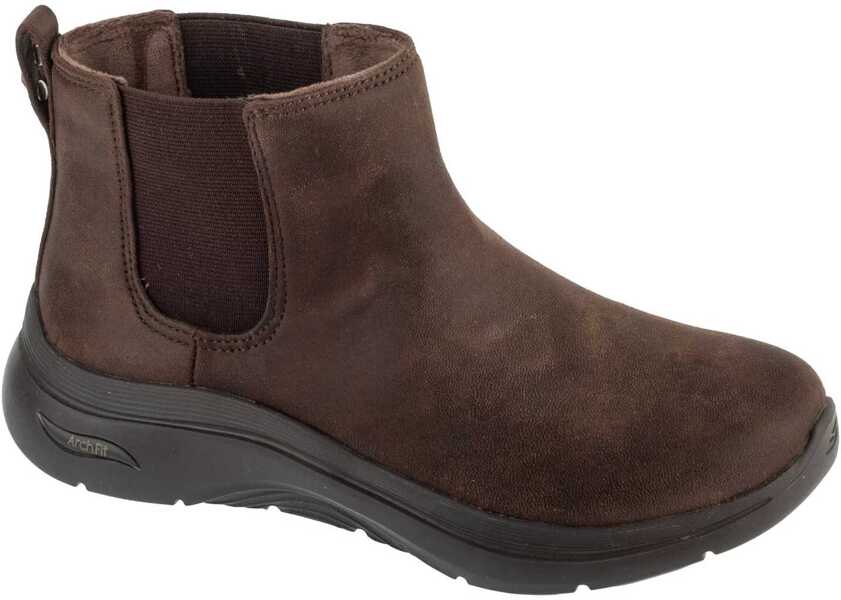 Botine SKECHERS Go Walk Arch Fit 2.0 Boot - Classic Charm Brown Femei (BM 19456961) 1