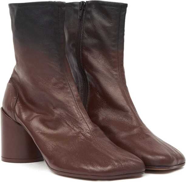 Cizme scurte MM6 Maison Margiela Boot Anatomic BROWN Femei (BM 19457000) 2