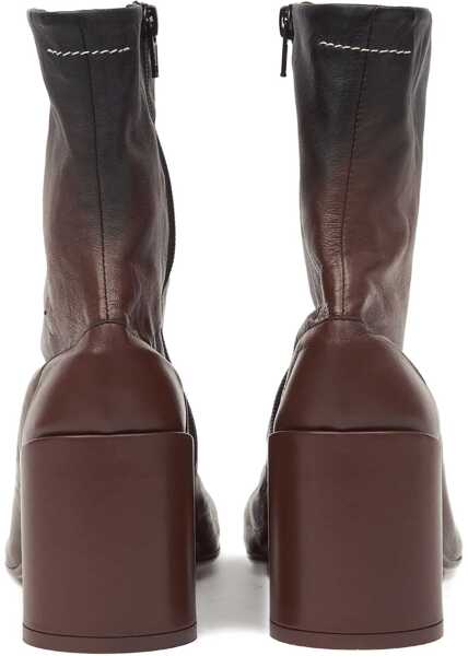 Cizme scurte MM6 Maison Margiela Boot Anatomic BROWN Femei (BM 19457000) 3