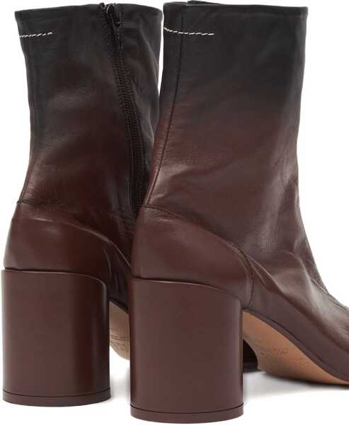 Cizme scurte MM6 Maison Margiela Boot Anatomic BROWN Femei (BM 19457000) 4