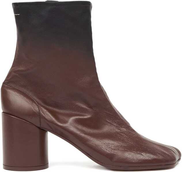 Cizme scurte MM6 Maison Margiela Boot Anatomic BROWN Femei (BM 19457000) 1