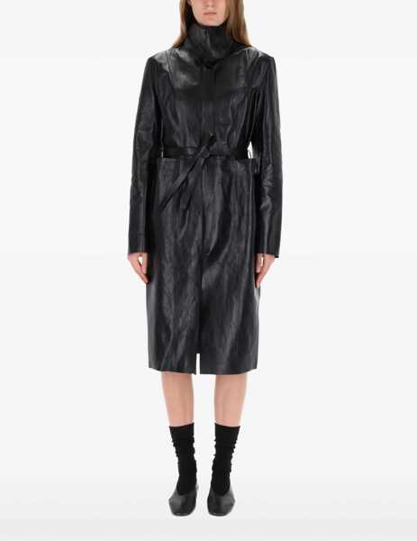 Paltoane OUR LEGACY Concealed Coat BLACK Femei (BM 19457009) 1