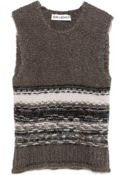 Veste casual OUR LEGACY Mohair Vest MULTICOLOUR Femei (BM 19457018) 1