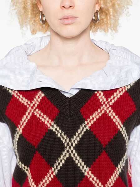 Veste casual GUEST IN RESIDENCE Argyle Vest MULTICOLOUR Femei (BM 19457027) 5