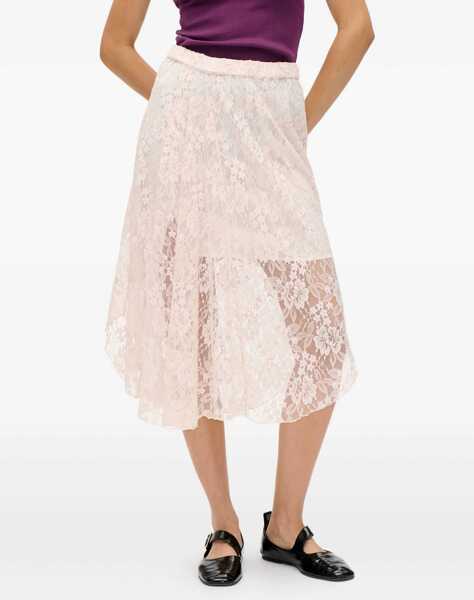 Fuste casual Baum und Pferdgarten Selmo Skirt WHITE Femei (BM 19457030) 3